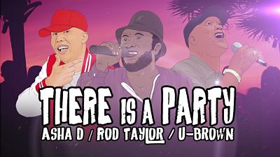 pochette-cover-artiste-Asha D Rod Taylor U Brown-album-Asha D Rod Taylor U Brown | There Is A Party