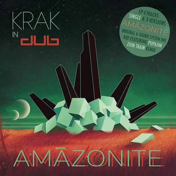pochette-cover-artiste-Krak In Dub-album-Amazonite Singles et Versions