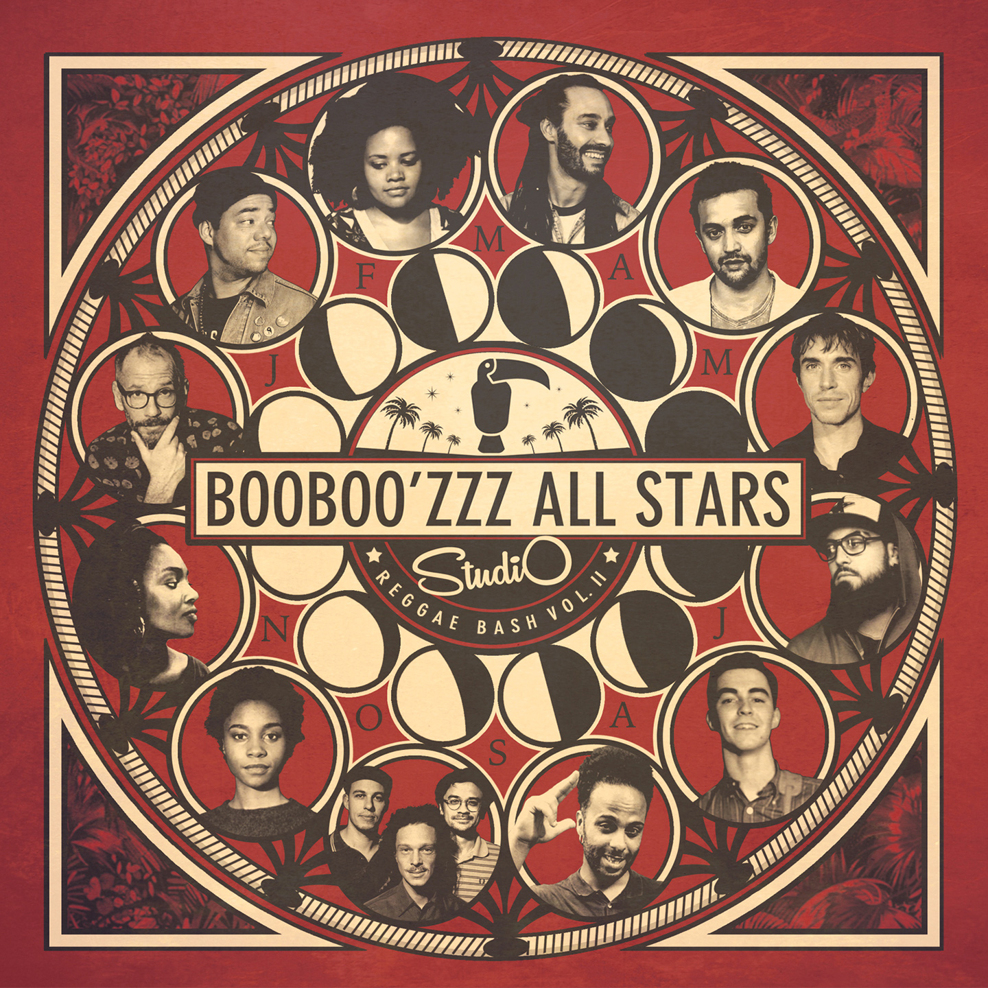 pochette-cover-artiste-Booboozzz All Stars-album-Studio Reggae Bash 2