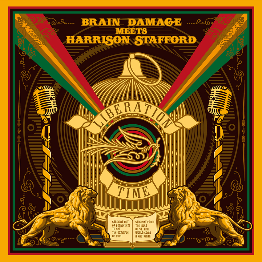 pochette-cover-artiste-Brain Damage-album-Liberation Time