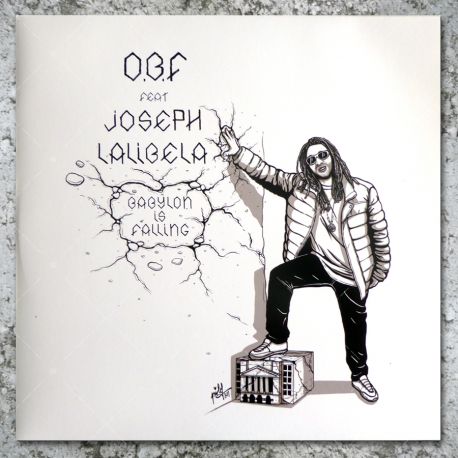photo chronique Dub album feat Joseph Lalibela - Babilon Is Falling de O.B.F