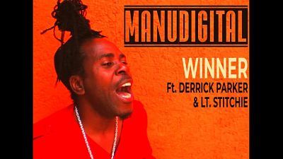 pochette-cover-artiste-Manu Digital-album-Manu Digital Ft. Derrick Parker & Lt Stitchie | Winner 